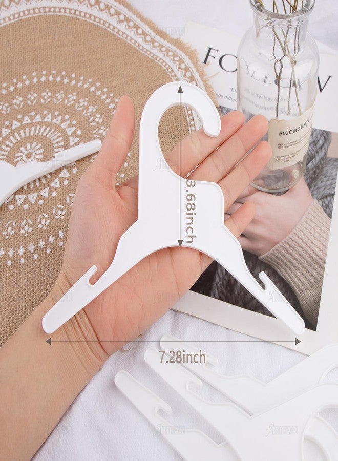 AUEAR, 10 Pack Plastic Pet Clothes Rack Hangers for Dog Puppy Cat - Image 3